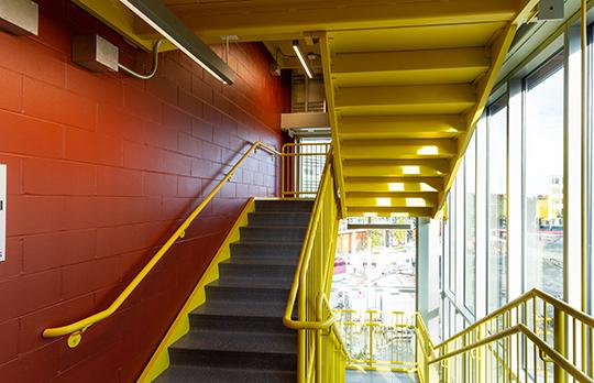 CUP Stairwell (Courtesy Ellenzweig)